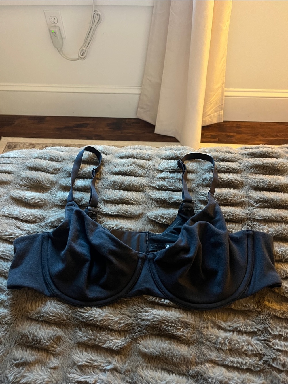 Skims cotton t shirt bra